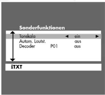 GRUNDIG ST 70 5109 8 DOLBY - Lautstärkeskala aus-/einschalten - 1
