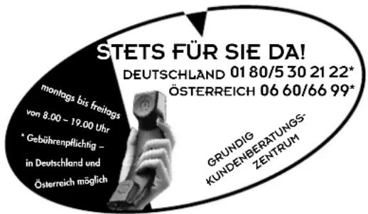 GRUNDIG Berlin SE70-100 - GRUNDIG Kundenberatungszentrum - 1