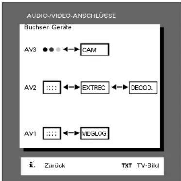 GRUNDIG Berlin SE 100 - Sie wollen einen Camera-Recorder, einen Video-Recorder mit MEGALOGIC, einen Satelliten-Receiver und einen Decoder für verschlüsselten Satelliten-Empfang anschließen. - 2