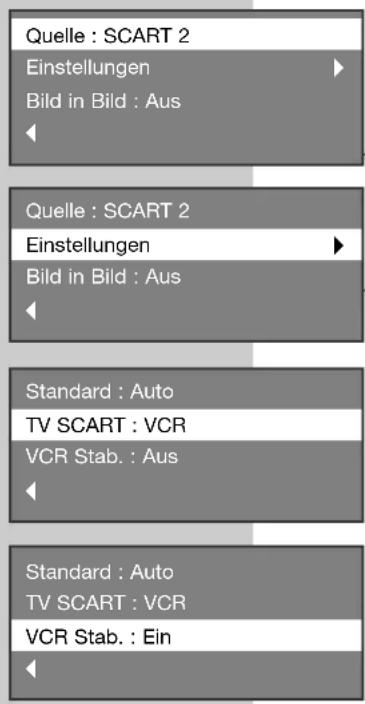 GRUNDIG Planatron 42 PW 110-7401 TOP - Programmplatz für einen Videorecorder oder DVD-Player einstellen - 1