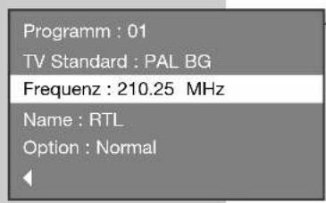 GRUNDIG Planatron 42 PW 110-7401 TOP - Fernseh-Programme durch Eingabe der Frequenz einstellen - 3