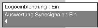 GRUNDIG Planatron 42 PW 110-7401 TOP - Logoeinblendung ein-/ausschalten - 2