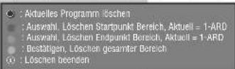 GRUNDIG Planatron 42 PW 110-7401 TOP - Fernseh-Programme löschen - 3