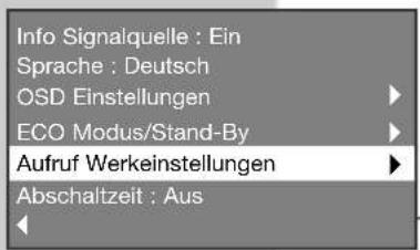 GRUNDIG Planatron 42 PW 110-7401 TOP - Gerät in den Auslieferzustand schalten - 1