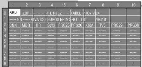 GRUNDIG Planatron 42 PW 110-7401 TOP - Fernseh-Programme löschen - 2