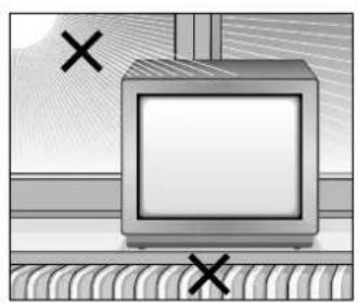 GRUNDIG P 40 740 TOP - Sicherheit und Aufstellen - 1