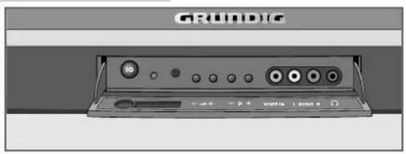 GRUNDIG Xentia M55-420 - Die Vorderseite des Fernsehgerätes - 2