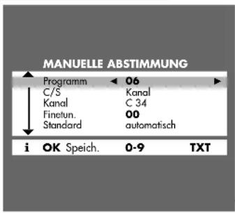 GRUNDIG Xentia 55 M F55 5101 NIC DOLB - Programmplatzwahl begrenzen - 1
