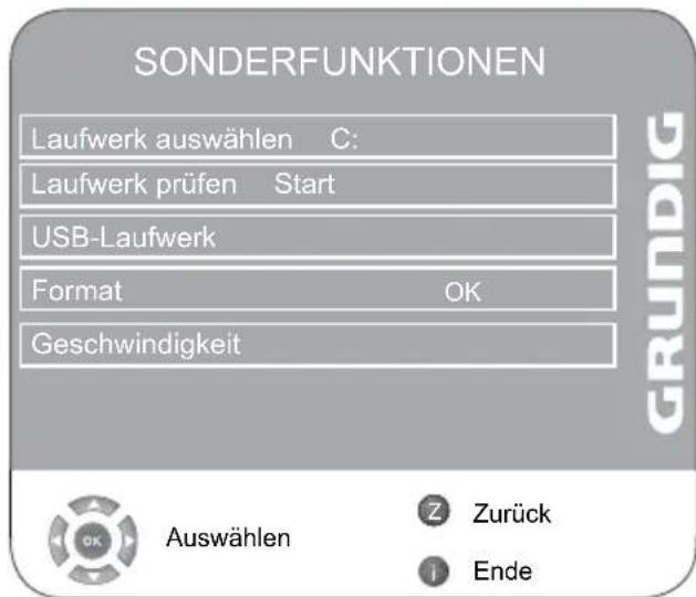 GRUNDIG Vision 9 32-9071 - Menü anwählen - 1