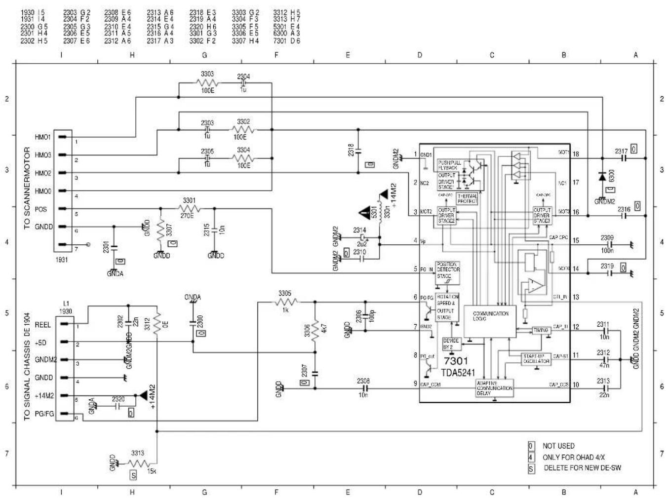 GRUNDIG TVR 5130 - Kopfverstärkerplatte – Head Amplifier Board (OHAD) - 3