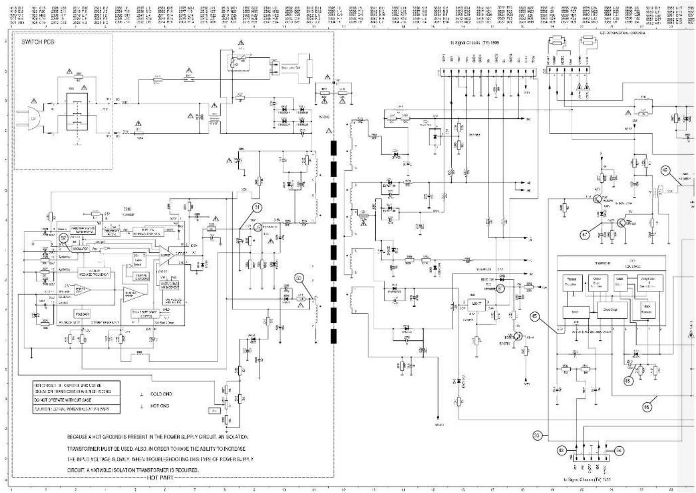 GRUNDIG TVR 5500 - Platinenabbildungen und Schaltpläne / Layout of the PCBs and Circuit Diagrams - 5