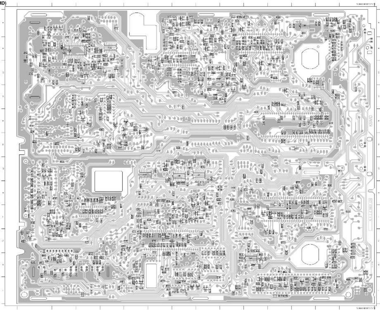 GRUNDIG TVR 5500 - Bildrohrplatte / Tube PCB - 4