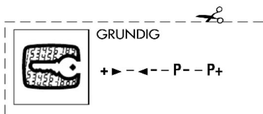 GRUNDIG T 70 740 TEXT - Stift Signal - 2