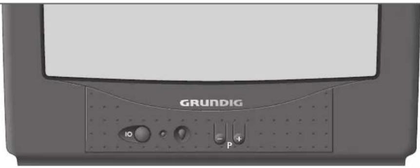 GRUNDIG T 51 071 - BEDIENEN AM FERNSEHGERÄT - 1
