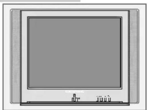 GRUNDIG ST70-7502 - Die Vorderseite des Fernsehgerätes - 1