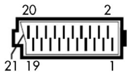 GRUNDIG ST 72 161 IDTV - Stift Signal - 1
