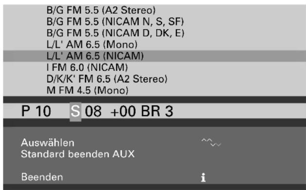 GRUNDIG ST 70 755 TOP LOG - Vorgehensweise: - 1