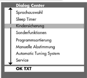 GRUNDIG ST 70 743 - KINDERSICHERUNG - 1
