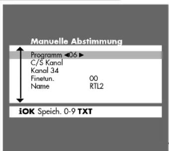 GRUNDIG ST 70 743 - SONDEREINSTELLUNGEN - 1