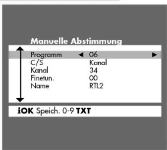GRUNDIG ST 70 743 - SONDEREINSTELLUNGEN - 1
