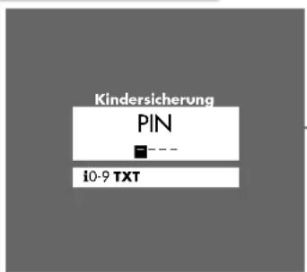 GRUNDIG ST 70 743 - Kindersicherung kurzzeitig abschalten - 1