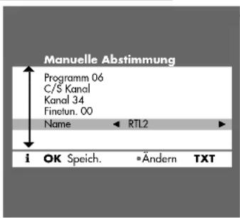 GRUNDIG ST 70 743 - SONDEREINSTELLUNGEN - 1