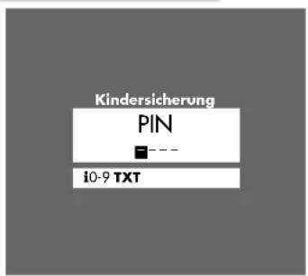 GRUNDIG ST 70 743 - Kindersicherung aktivieren - 1