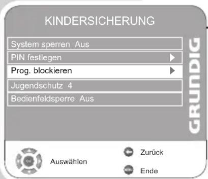 GRUNDIG Vision 2 22-2940 T DVD - PIN-Code ändern - 2