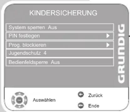 GRUNDIG Vision 2 22-2940 T DVD - Kindersicherung - 1