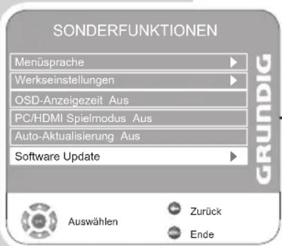 GRUNDIG Vision 2 22-2940 T DVD - Software aktualisieren - 1