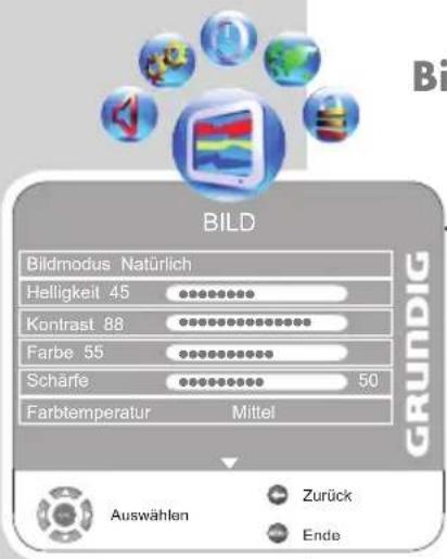 GRUNDIG Vision 2 22-2940 T DVD - EINSTELLUNGEN - 1