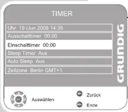 GRUNDIG Vision 2 22-2940 T DVD - Einschalttimer - 1