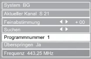 GRUNDIG Vision 6 37 6951 T - Analoge Programm suche - 1