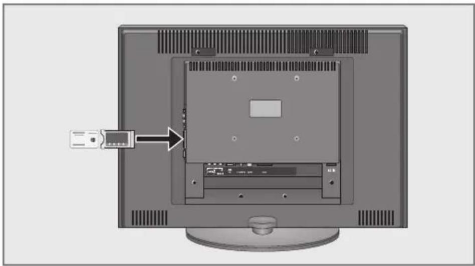 GRUNDIG Vision 6 37 6950 T - CA-Modul einschieben - 1