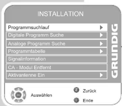 GRUNDIG Vision 6 37 6950 T - Hinweis: - 1