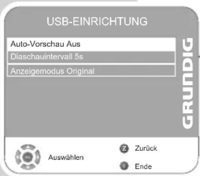 GRUNDIG Vision 6 37 6950 T - Autovorschau einschalten - 1