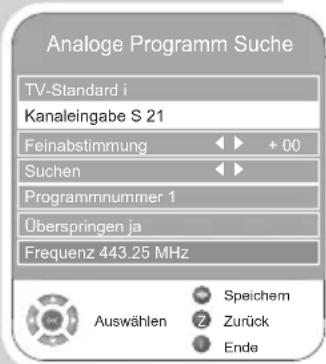 GRUNDIG Vision 6 37 6950 T - SONDEREINSTELLUNGEN. - 2
