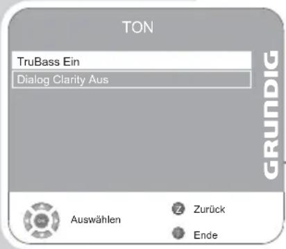 GRUNDIG Vision 6 26 6932 T ECO - Hinweis: - 1