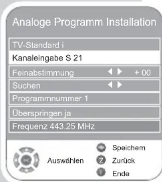 GRUNDIG Vision 6 26 6932 T ECO - SONDEREINSTELLUNGEN. - 2