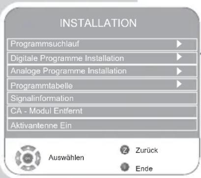 GRUNDIG Vision 6 26 6932 T ECO - Programmtabelle aufrufen - 1