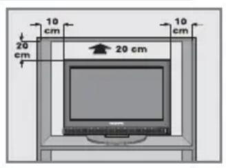 GRUNDIG Vision 6 26 6932 T ECO - AUFSTELLEN UND SICHERHEIT - 1