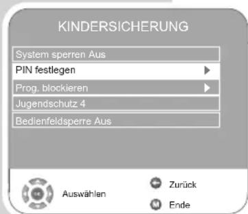 GRUNDIG Vision 6 22 6930 T - PIN-Code ändern - 1