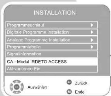 GRUNDIG Vision 6 22 6930 T - Zugangskontrolle für CA-Modul und die Smartcard - 1