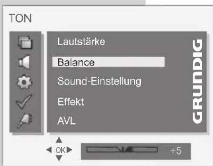 GRUNDIG Vision 4 37 5960 - Lautstärke - 1