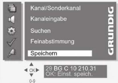 GRUNDIG Vision 4 37 5960 - SONDEREINSTELLUNGEN. - 5