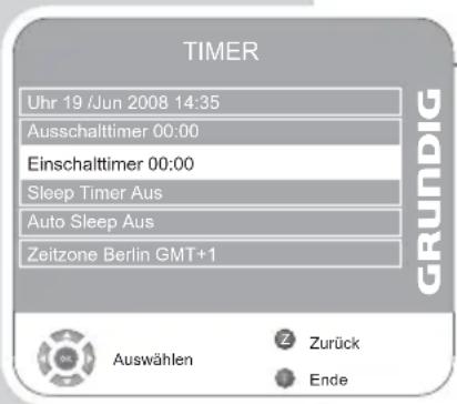GRUNDIG Vision 4 26 4831 T - Einschalttimer - 1