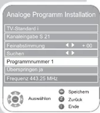 GRUNDIG Vision 4 26 4831 T - SONDEREINSTELLUNGEN. - 1
