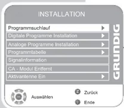 GRUNDIG Vision 4 26 4831 T - Hinweis: - 1