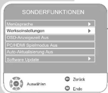 GRUNDIG Vision 2 22 2930 T - Fernsehgerät in den Auslieferungszustand zurücksetzen - 1
