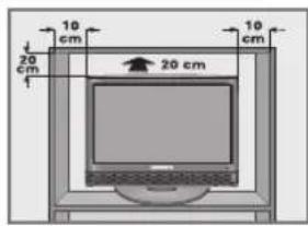 GRUNDIG Vision 2 22 2930 T - AUFSTELLEN UND SICHERHEIT - 1